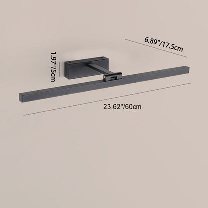 Long Iron Aluminum PC LED Vanity Light Wall Sconce Lamp