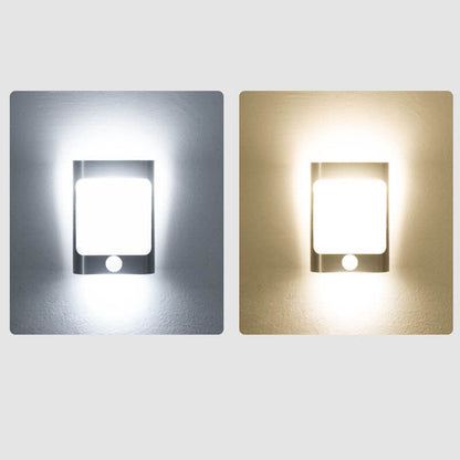 Rectangular Aluminum USB Rechargeable LED Wall Sconce Lamp