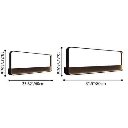 Aluminum Frame Outdoor Waterproof LED Wall Sconce Lamp