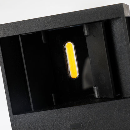 Simplicity LED Solar Waterproof Outdoor Wall Sconce Lamp