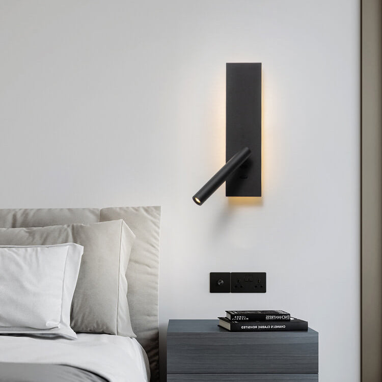 Rectangular Rotating Spotlight LED Wall Sconce Lamp