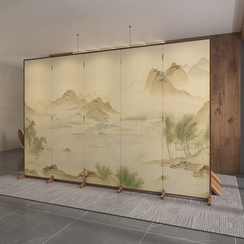 Traditional Wood Solid Wood Room Divider