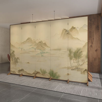 Traditional Wood Solid Wood Room Divider