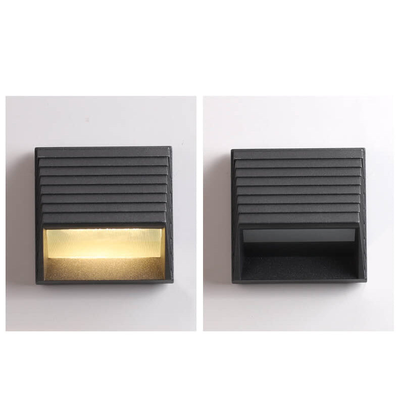 Outdoor Trapezoidal LED Waterproof Patio Wall Sconce Lamp