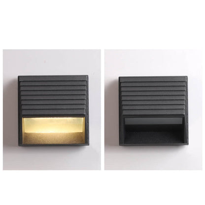 Outdoor Trapezoidal LED Waterproof Patio Wall Sconce Lamp