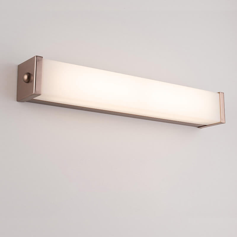 Rose Gold Square Strip Acrylic LED Wall Sconce Lamp