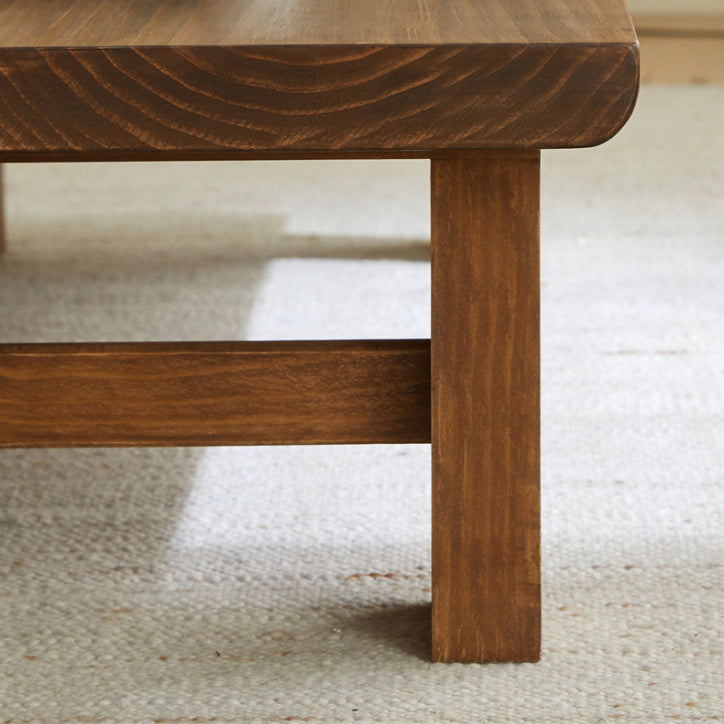 Traditional Solid Wood Coffee Table