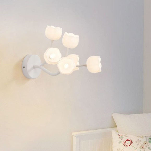 Scandinavian Branch Iron PE 6-Light Wall Sconce Lamp