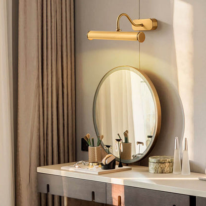 Cylindrical 2 Light Vanity Light Wall Sconce Lamp