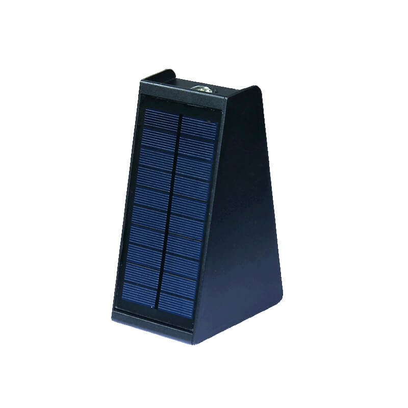 Solar Trapezoid Outdoor Waterproof LED Wall Sconce Lamp