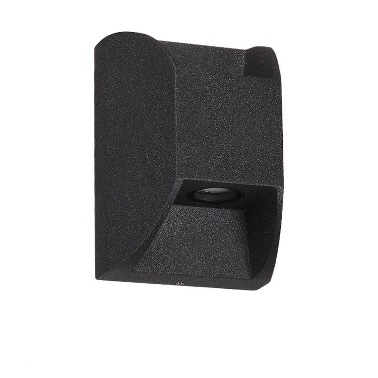 Outdoor Square Up and Down Glow LED Wall Sconce Lamp
