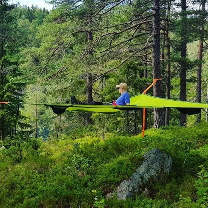 Triangle Hammock with Three-Point Anchor System