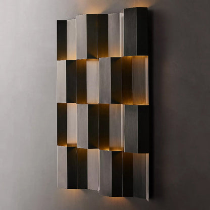 Waterproof Stainless Steel Rectangular LED Wall Sconce Lamp