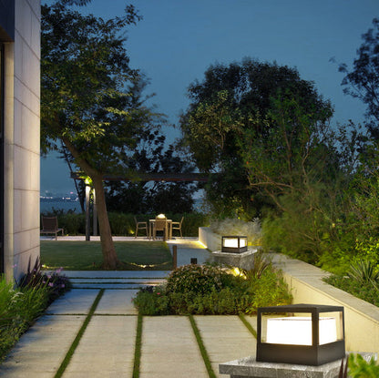 Industrial Aluminum Cylinder LED Outdoor Lawn Light