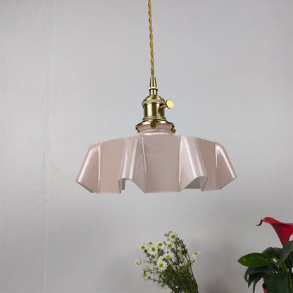 Traditional Petal Pendant Light