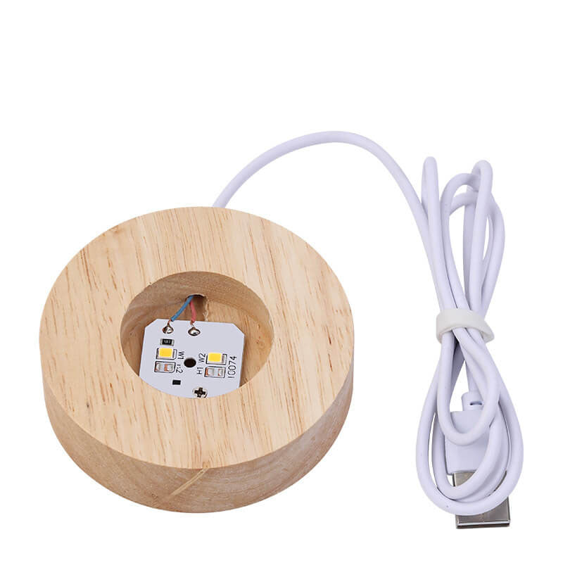 Contemporary Creative Star System Crystal Ball USB LED Night Light Table Lamp For Bedroom