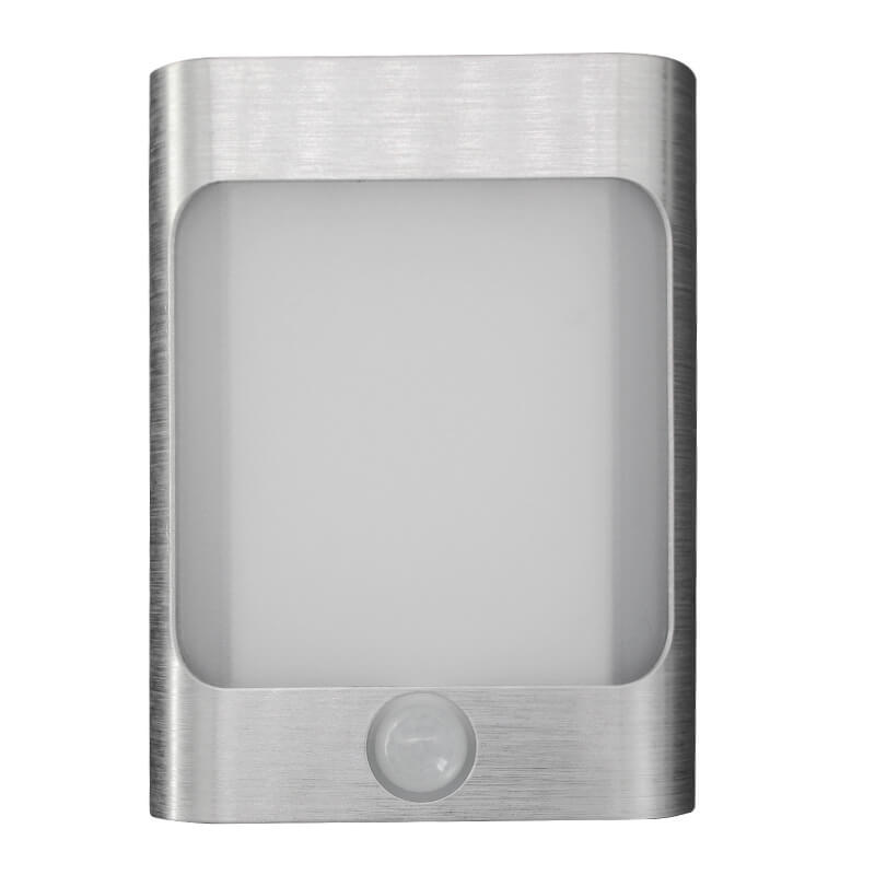 Rectangular Aluminum USB Rechargeable LED Wall Sconce Lamp