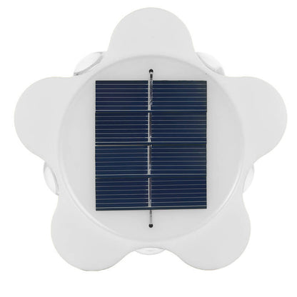 Solar Plum Outdoor Waterproof Decorative Wall Sconce Lamp