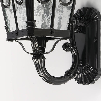 Europe Glass Outdoor Indoor 1-Light Wall Sconce Lamp