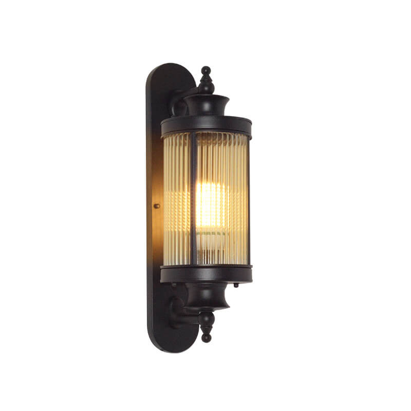 Chinese Iron Outdoor Waterproof 1-Light Wall Sconce Lamp