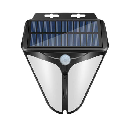 Solar Waterproof Body Sensor Patio LED Wall Sconce Lamp