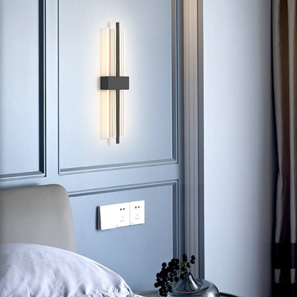 Light Luxury Rectangular Acrylic LED Wall Sconce Lamp