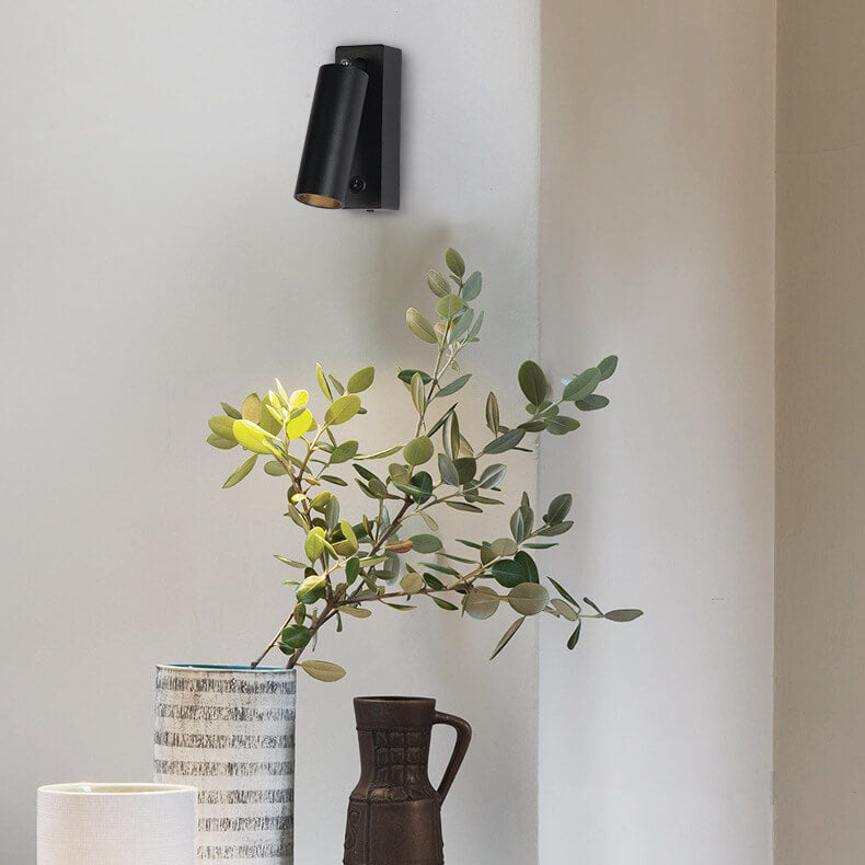 Solid Color Rotatable Aluminum LED Wall Sconce Lamp