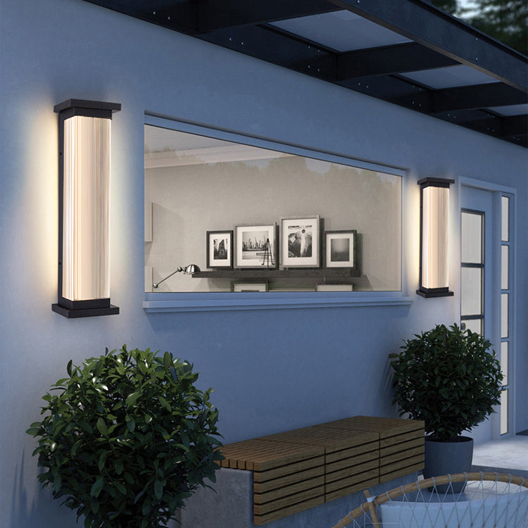 Waterproof Stainless Steel Acrylic Wall Sconce Lamp