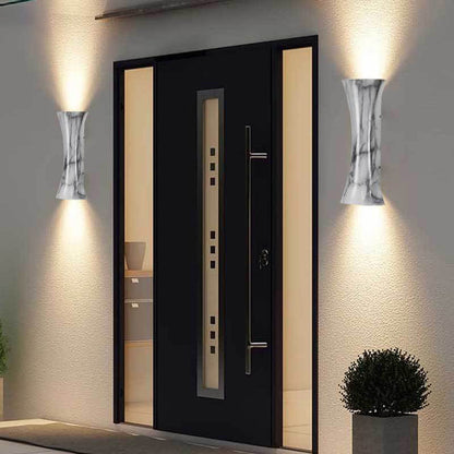 Waterproof Illuminated Aluminum Lens LED Wall Sconce Lamp