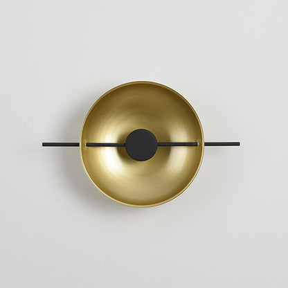 Modern Luxury Iron Round LED Wall Sconce Lamp