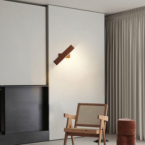 Rectangular Aluminum Acrylic LED Wall Sconce Lamp