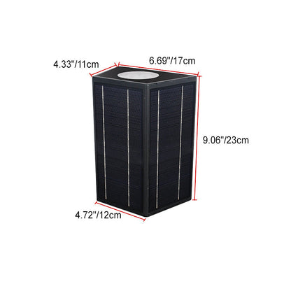 Waterproof Square Aluminum LED Outdoor Wall Sconce Lamp