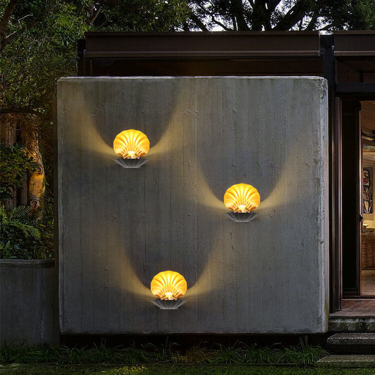 Outdoor Waterproof Shell Aluminum LED Wall Sconce Lamp
