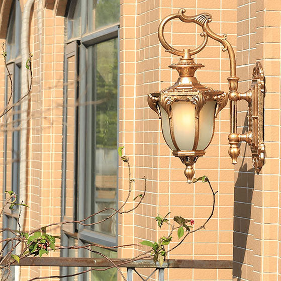Aluminum 1-Light Outdoor Waterproof Wall Sconce Lamp