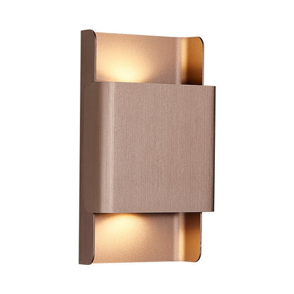 Rectangular Double-headed Aluminum LED COB Wall Sconce Lamp