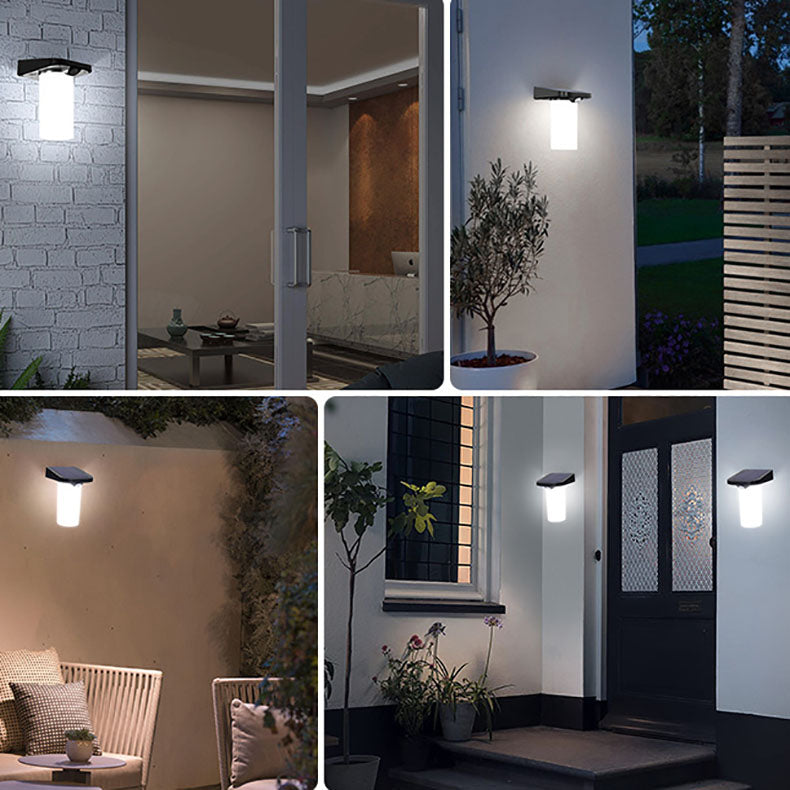Simplicity ABS Column LED Outdoor Wall Sconce Lamp