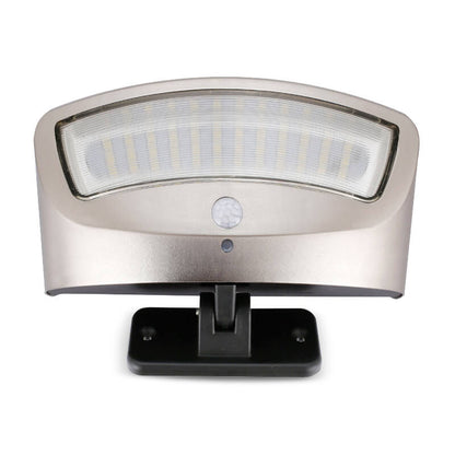 Solar Steel Body Sensor LED Outdoor Wall Sconce Lamp