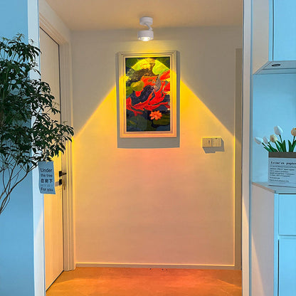 Industrial Aluminum Cylinder LED Spotlight Wall Sconce Lamp