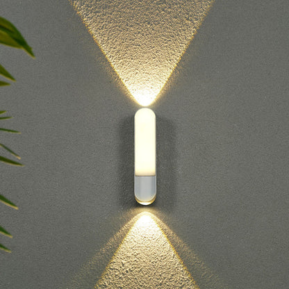 Waterproof Aluminum Acrylic LED Outdoor Wall Sconce Lamp