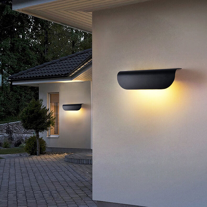 Outdoor Waterproof Aluminum Long Strip LED Wall Sconce Lamp