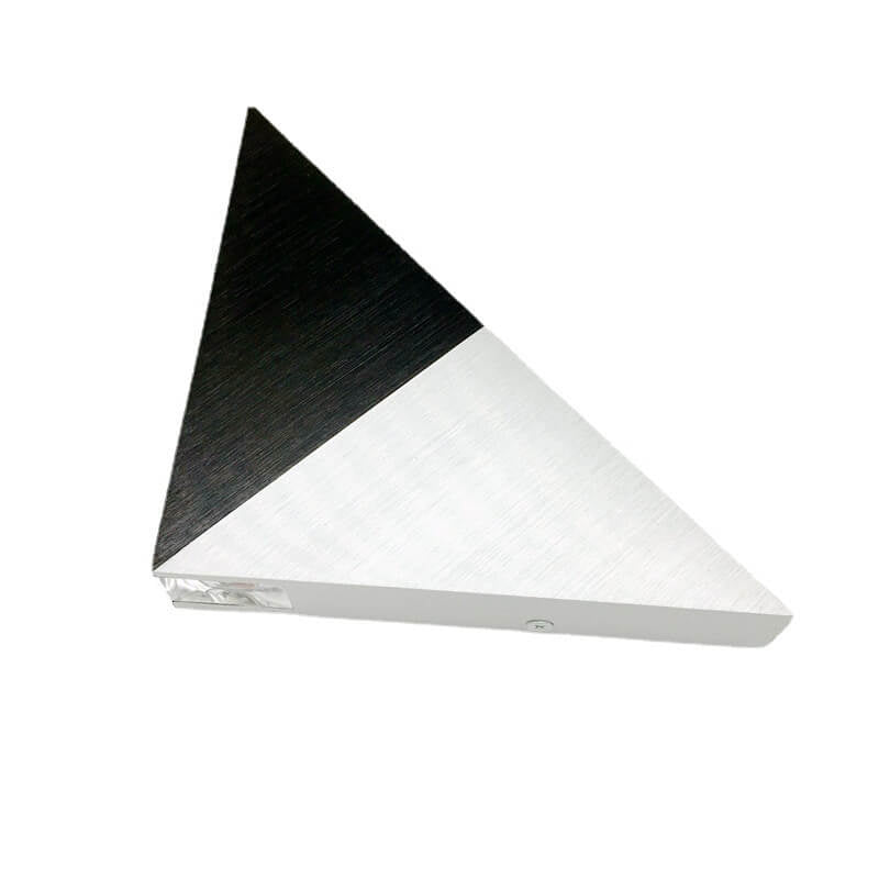 Aluminum Triangle Pyramid Design LED Wall Sconce Lamp