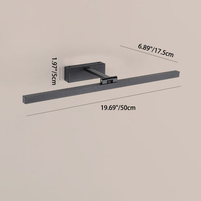 Long Iron Aluminum PC LED Vanity Light Wall Sconce Lamp