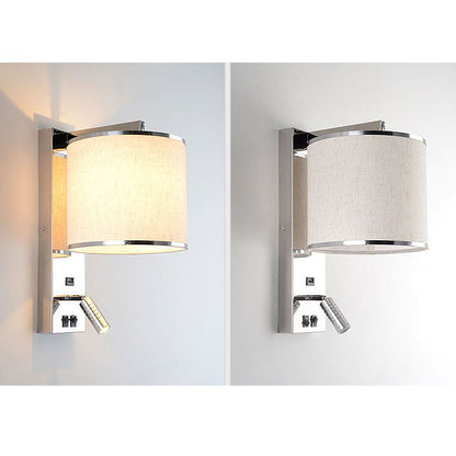 Light Luxury Stainless Steel 1-Light Wall Sconce Lamp