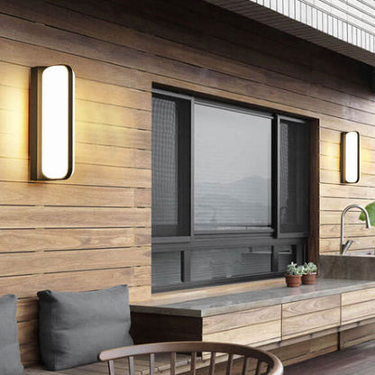 Oval Indoor Outdoor Waterproof Patio Wall Sconce Lamp