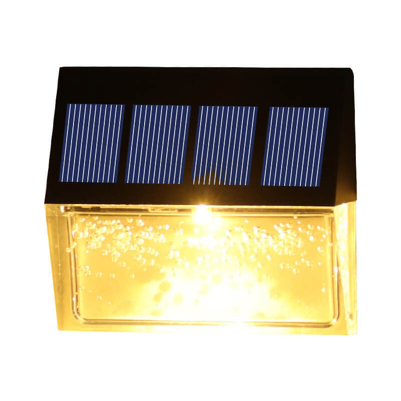 Solar Light Outdoor Patio Fence LED Wall Sconce Lamp