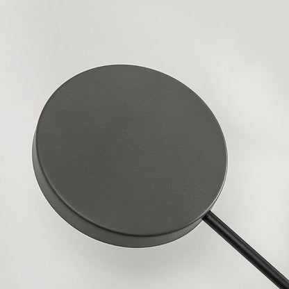 Mid-Century Frame Acrylic Disc LED Wall Sconce Lamp