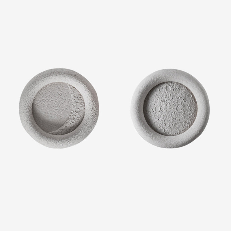 Waterproof Round Moon Warm Light LED Wall Sconce Lamp