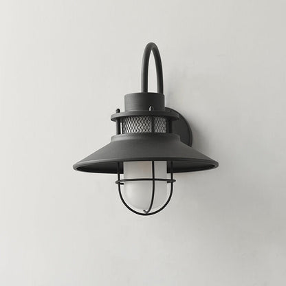 Outdoor Iron Body 1-Light Outdoor Wall Sconce Lamp