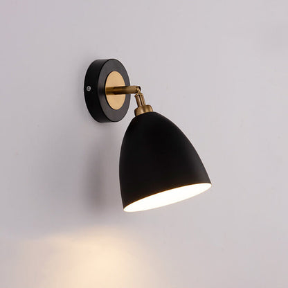 Iron Traditional Shape Shade 1-Light Wall Sconce Lamp