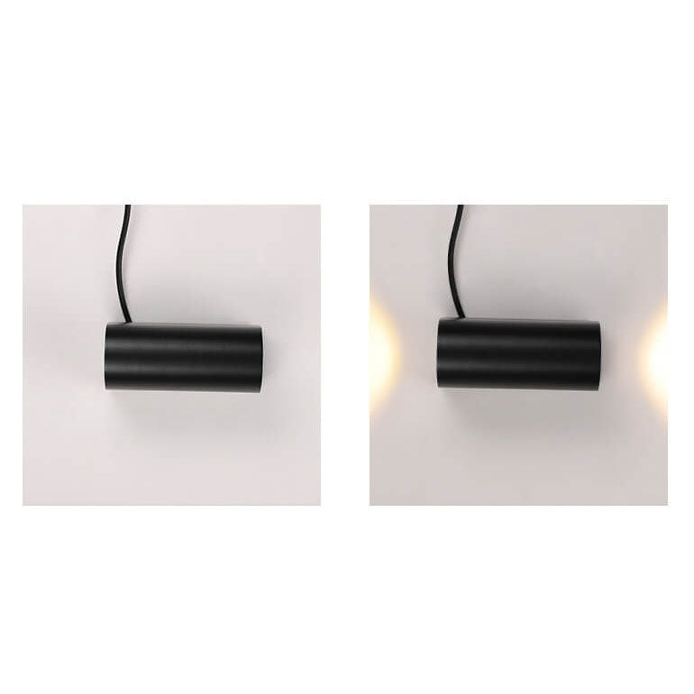 Solid Double-headed LED Outdoor Waterproof Wall Sconce Lamp